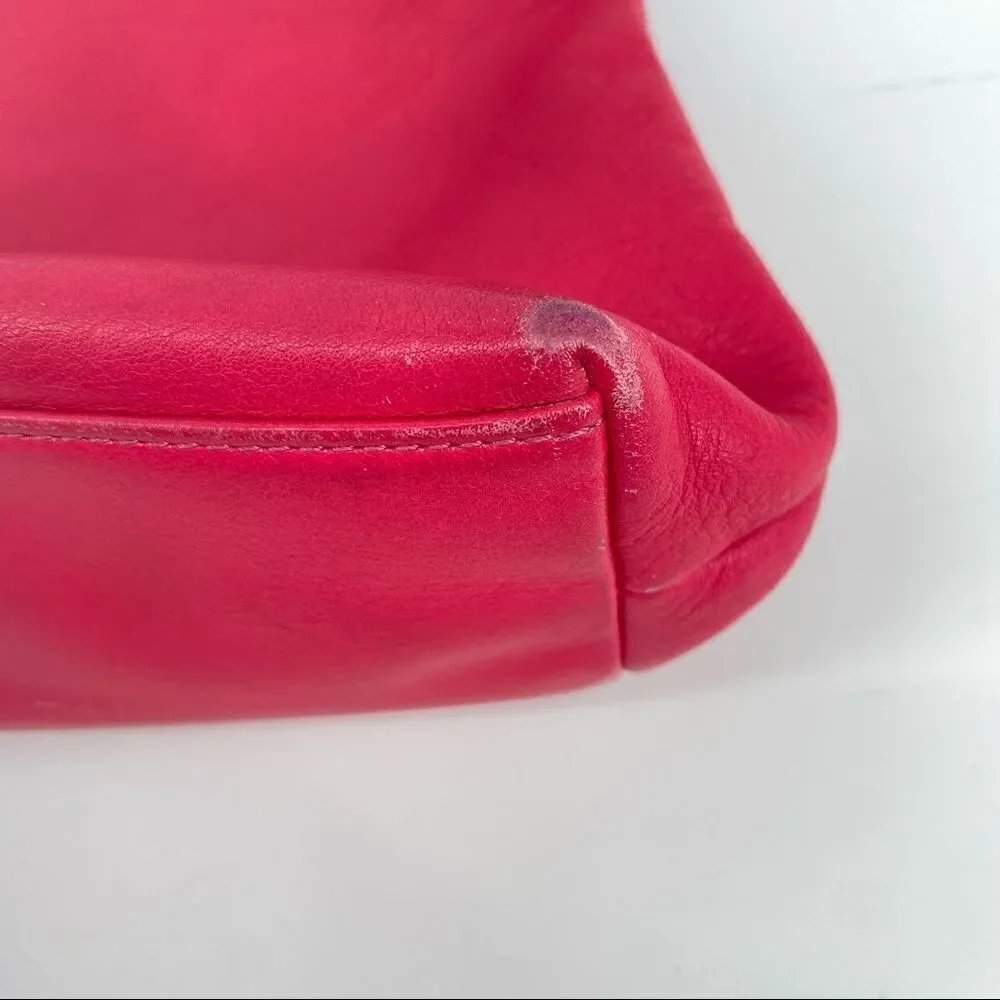 ‎Kate spade raspberry leather tote shoulder bag
